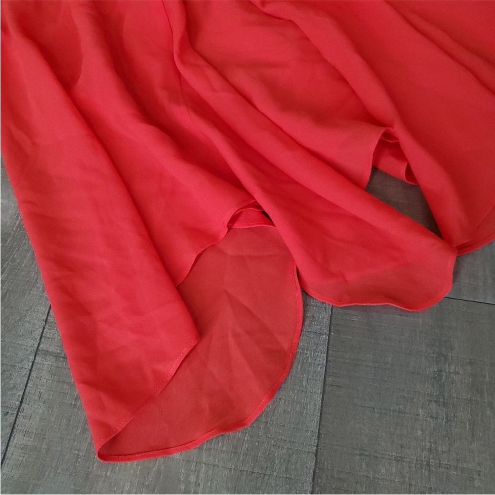 Anthropologie Vanessa Virginia Colima Sheer Elastic Waist Maxi Skirt Size XS - Picture 9 of 13